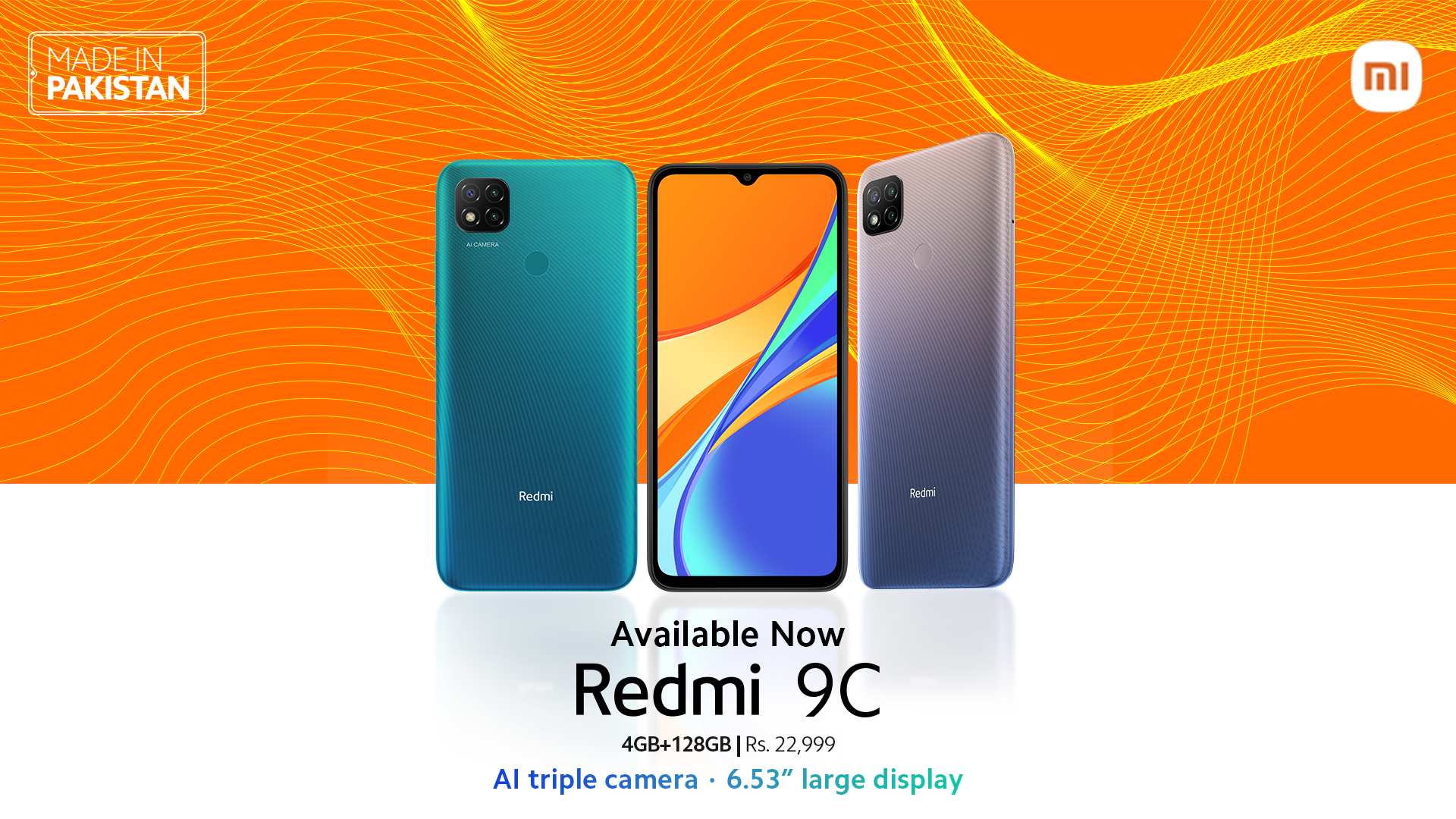 Redmi 9C - First in the legacy of Made in Pakistan